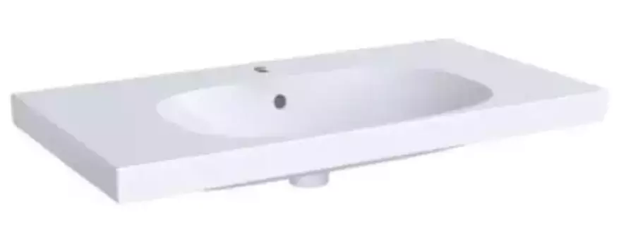 Раковина «Geberit» Acanto 90/48 фарфоровая белая