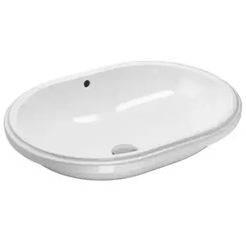 Раковина «Geberit» Variform 62/49 500.756.01.2 фарфоровая белая