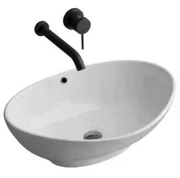 Раковина «Grossman» GR-3022 59/38 фаянсовая белая