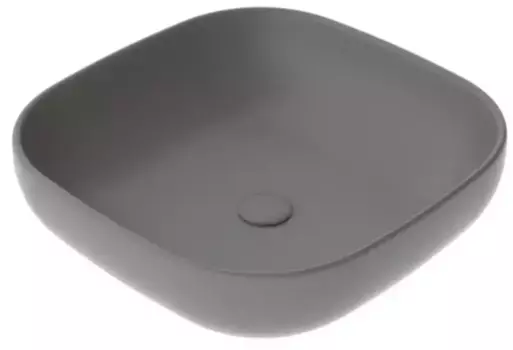 Раковина «GSG» Easy 45/45 EALAVQU45020 фарфоровая цемент матовый