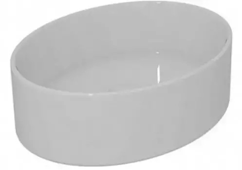 Раковина «GSG» Like 45/34 LKLAVFSBF45000 фарфоровая белая