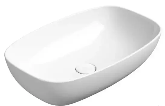 Раковина «GSI» Nubes 60/38 фаянсовая белая