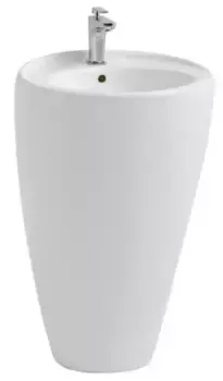 Раковина «Gural Vit» Arya 53/55 AR10MNL01 фарфоровая белая