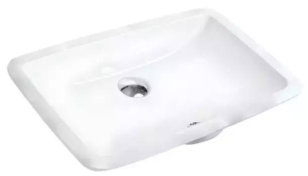 Раковина «Gural Vit» Free Collection 54/35 фарфоровая белая