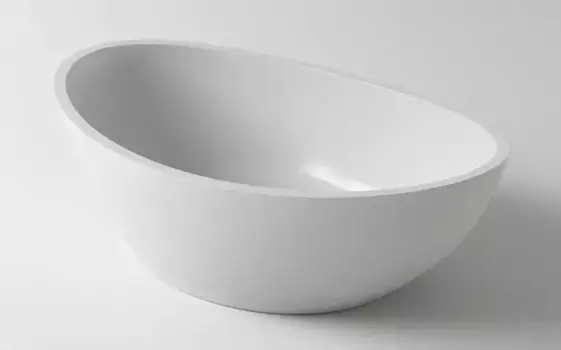 Раковина «Holbi» Europe 55/34 1.02.005.11.1 искусственный камень белая матовая