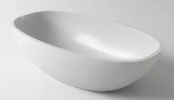 Раковина «Holbi» Tefia 64/35 1.02.008.11.1 искусственный камень белая матовая