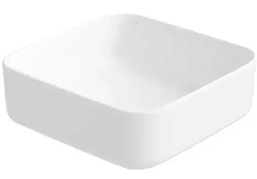 Раковина «Iddis» Bridge 39/39 фарфоровая белая матовая