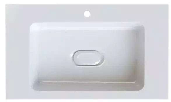 Раковина «Iddis» Optima Home 77/45 4508000i28 искусственный камень белая
