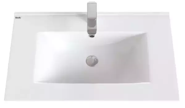 Раковина «Iddis» Optima Home 80/46 0138000i28 фарфоровая белая