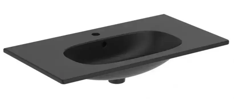 Раковина «Ideal Standard» Tesi 82 Silk Black T3509V3 фарфоровая