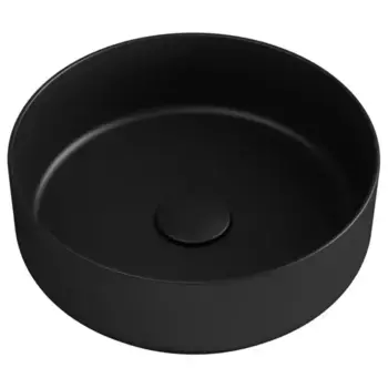 Раковина «Isvea» Infinity 36/36 10NF65036SV-2N фарфоровая чёрная матовая