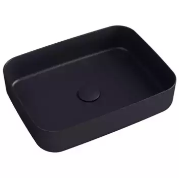 Раковина «Isvea» Infinity 50/36 10NF65050SV-2C фарфоровая антрацит