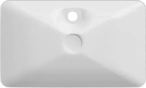 Раковина «Isvea» SistemaY 65/40 10SY50065SV-2L фарфоровая белая матовая