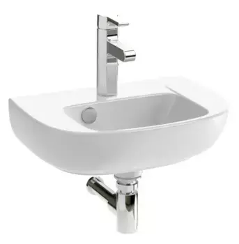 Раковина «Jacob Delafon» Odeon Up 45/32 E4760-00 фарфоровая белая