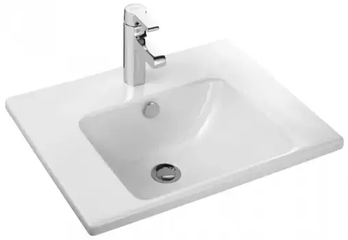 Раковина «Jacob Delafon» Odeon Up 56/44 E4756-00 фарфоровая белая