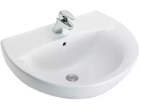 Раковина «Jacob Delafon» Patio 60/47 E4159NG-00 фарфоровая белая