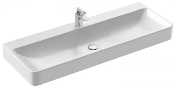 Раковина «Jacob Delafon» Vox 120/45 EVA112-00 фарфоровая белая
