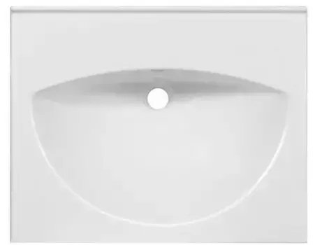 Раковина «Эстет» Белла 60/48 литьевой мрамор белая