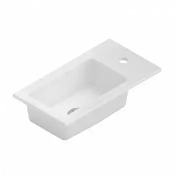 Раковина «Kerama Marazzi» Lato 50/27 LA.wb.50 фарфоровая белая универсальная