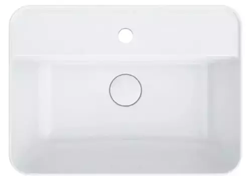 Раковина «Kerama Marazzi» Plaza 55/40 PLR.wb.55.02 фарфоровая белая