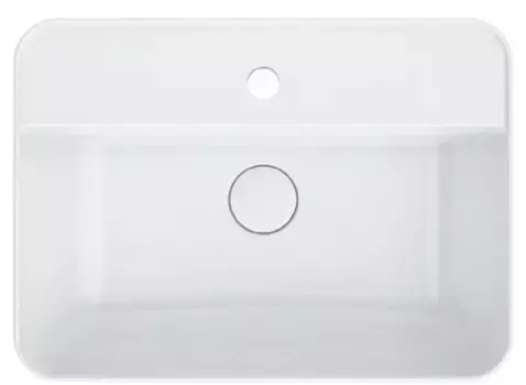 Раковина «Kerama Marazzi» Plaza 55/40 PLR.wb.55.1 фарфоровая белая