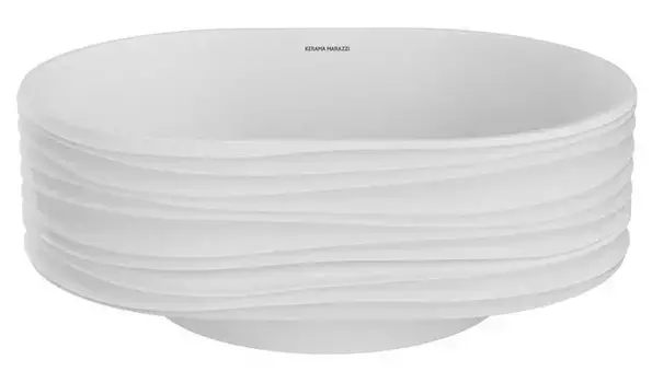 Раковина «Kerama Marazzi» Sabbia 50/37 SA.wb.50\WHT.M фарфоровая белая матовая