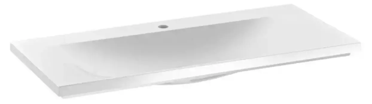 Раковина «Keuco» Reflex 100/49 34071311001 литьевой мрамор белая