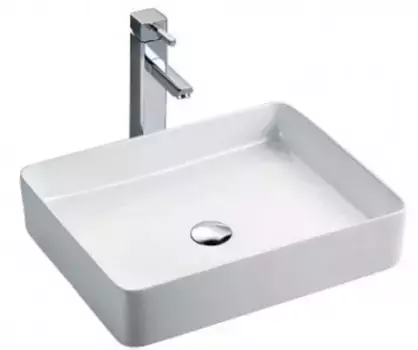 Раковина «Koller Pool» Kvadro 51 KR-0510-WB фарфоровая белая
