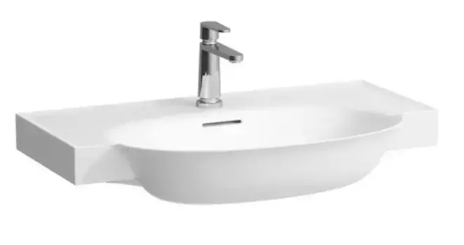 Раковина «Laufen» The New Classic 80/48 8.1385.5.000.104.1 фарфоровая белая