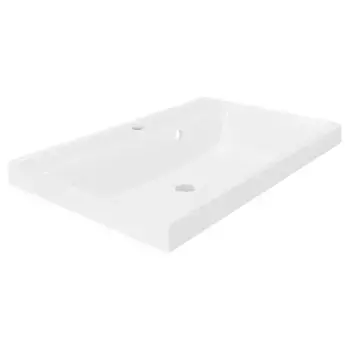 Раковина «Paola» Alba 70 литьевой мрамор белая