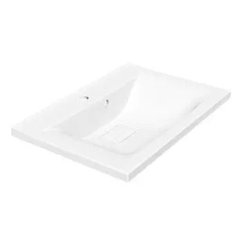 Раковина «Paola» Elegante 65 литьевой мрамор белая