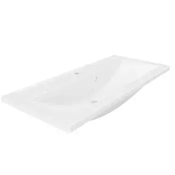 Раковина «Paola» Mario 90 литьевой мрамор белая