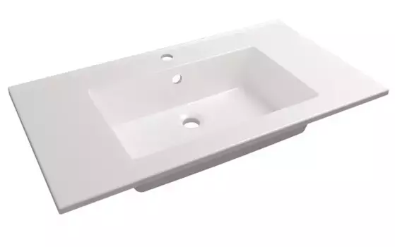 Раковина «Paola» Parma 85 литьевой мрамор белая