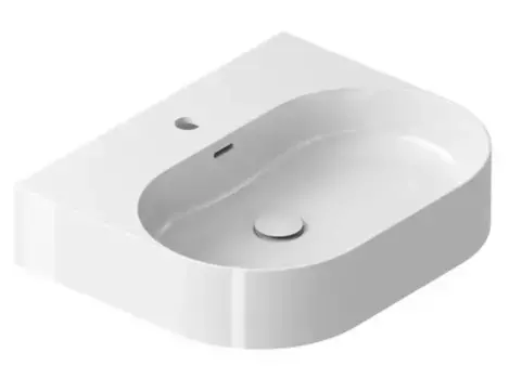 Раковина «Ravak» Ceramic Slim Wall O 55/45 фарфоровая белая