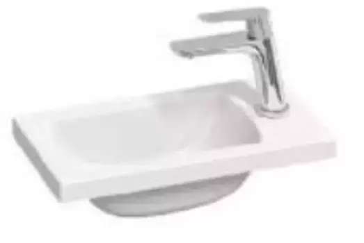 Раковина «Ravak» Classic II XJX01140004 40/22 литьевой мрамор белая