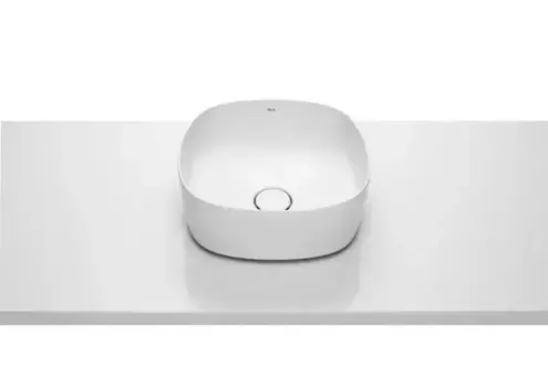 Раковина «Roca» Soft 37 фарфоровая белая