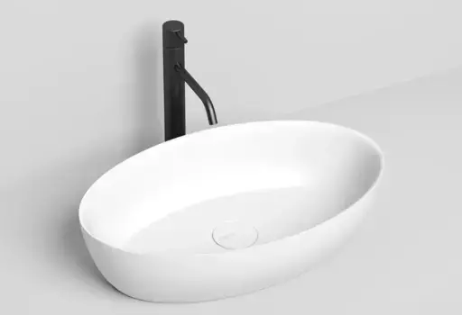 Раковина «Salini» Alda 01 58/35 110611G искусственный камень белая