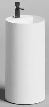 Раковина «Salini» Armonia Round Top 01 S-Stone искусственный камень белая матовая