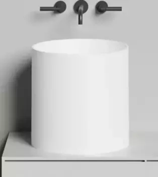 Раковина «Salini» Armonia S-Stone 46/46 130118M искусственный камень белая матовая