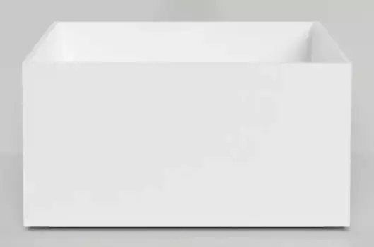 Раковина «Salini» Armonia Square 02 45/45 S-Sense искусственный камень белая глянцевая