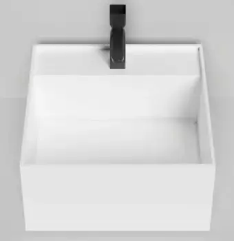 Раковина «Salini» Armonia Square Top 02 искусственный камень белая матовая