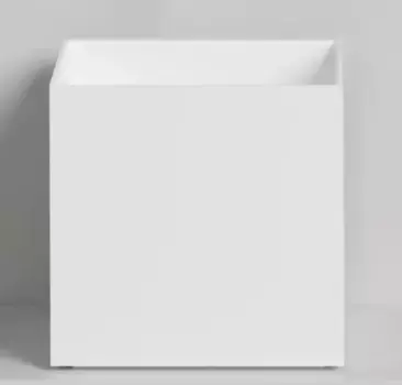 Раковина «Salini» Armonia Square Top 03 искусственный камень белая матовая