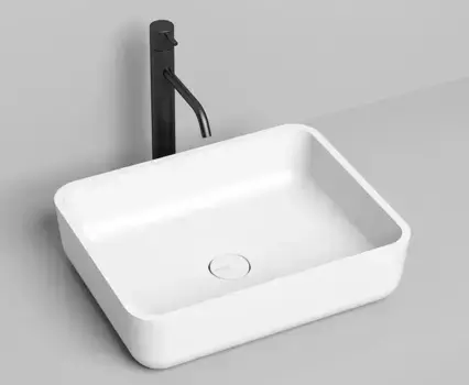 Раковина «Salini» Gloria 09 48/38 1102209M искусственный камень белая матовая