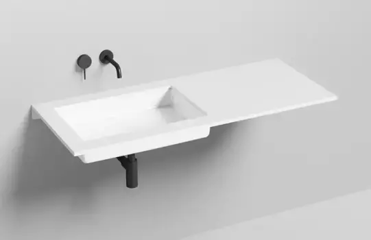 Раковина «Salini» Marea 14 60/40 искусственный камень цвет под заказ матовая