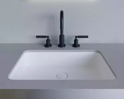 Раковина «Salini» Marea 55/38 1802209M искусственный камень белая матовая