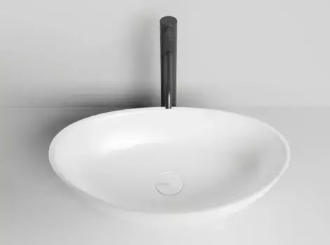 Раковина «Salini» Noemi 56/34 1101103G искусственный камень белая