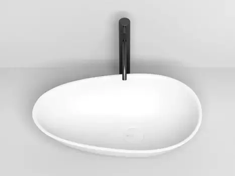 Раковина «Salini» Paola 58/35 1101101GRF искусственный камень цвет под заказ (покраска по RAL полностью)