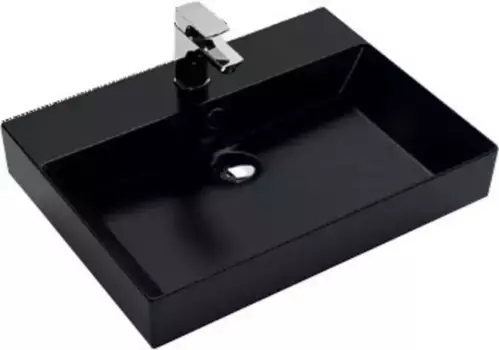 Раковина «Sanovit» Stance 60 черная фаянсовая чёрная