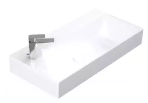 Раковина «Sanovit» Stance 65 фаянсовая белая левая