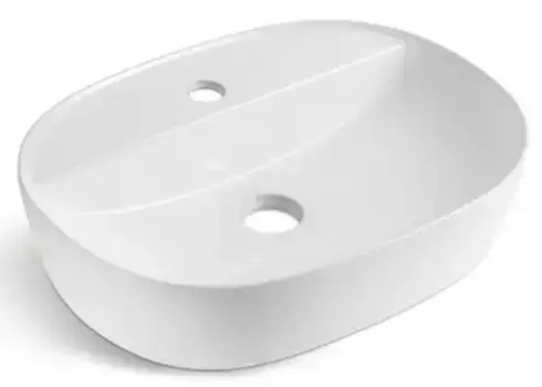 Раковина «САНТЕХНИКА» Staro Furnas 50/38 фарфоровая белая глянцевая